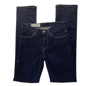 Imogene + Willie Size 26 Dark Wash Straight Leg Jeans Made USA Women's Capsule